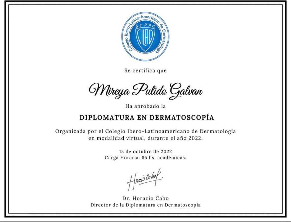 Diplomatura en Dermatoscopía